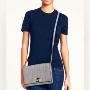 Kate Spade Orchard Valley Fiona Croc Embossed Bag